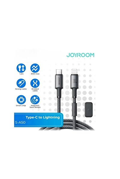 Joyroom كابل شحن سريع S-A50 Unlimited Series بقوة 30 واط (من النوع C إلى لايت...