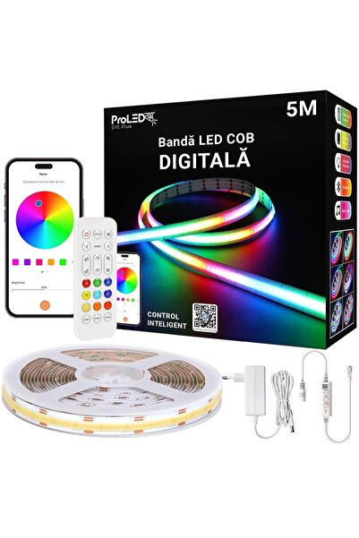 proled LED Strip Kit 5M COB RGBW, Smart Control, APP, music synchronization, ...