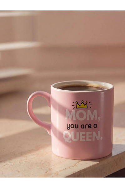 LC Waikiki Lcw Home Pink Printed Ceramic Mug 395 ml