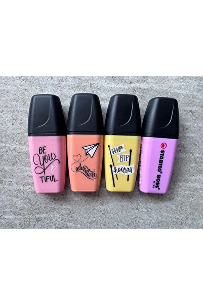 Stabilo Boss Mini 4 Renk Set