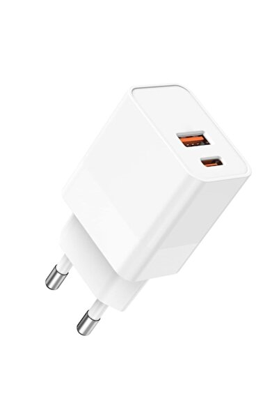 HAPPY JOKER ®   Încărcător rapid 20W cu USB C Power Delivery și USB Quick Cha...