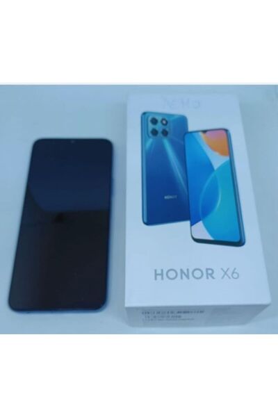 HONOR X 6 Mobile Phone, Dual SIM, 4 GB RAM, 64 GB, Blue/telefon expo