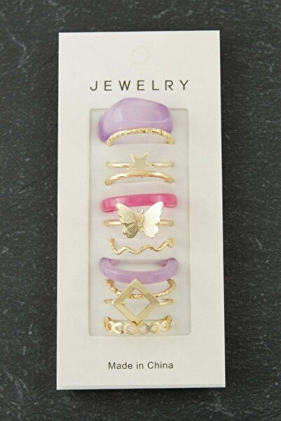 Bijuteri Net 11 Butterfly Luxury Joint Rings