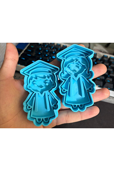 CESTOPİENO Graduated Girl and Boy Set Dough Sculpting /Cookie/Ceramic/ Polyme...