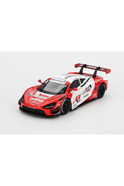 mini gt 1/64 ماكلارين 720S GT3 إيفو باف موتورسبورتس 2024 IMSA لاجونا سيكا MGT...