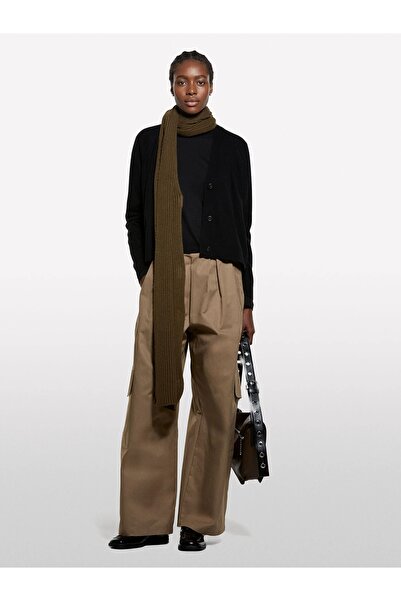 Sisley Women's Viscose and Wool Blend Button-Front Cardigan 325A102Hm602Q-Sis700