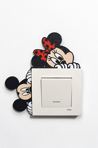tredblock Prizzy Mickey Mouse ve Minnie Mouse Priz Çerçevesi - Disney Temalı ...