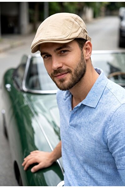 LAGRANZE Men's Classic Cap |   Minimal Flat Cap Men's Hat