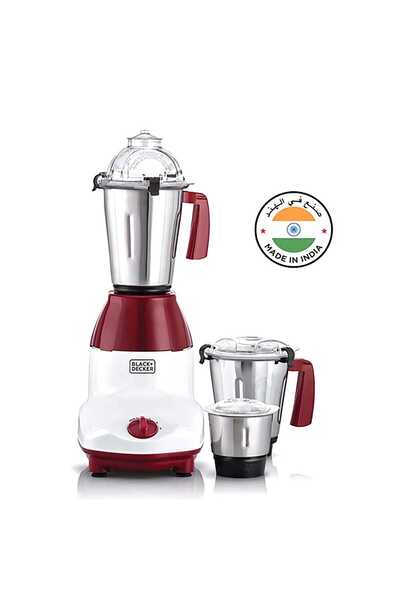 Black and Decker Black+Decker Multipurpose Mixer Grinder with 3 Jars, 750W, M...