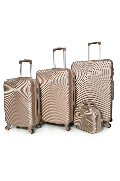 MORANO Morano 4-Piece Luggage Set Durable and Lightweight Spinner Wheeled Sui...