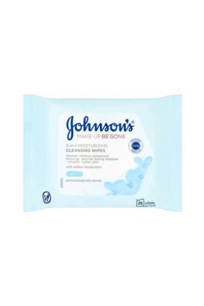 Johnson مناديل مرطبة لتنظيف الوجه وإزالة المكياج 5 في 1