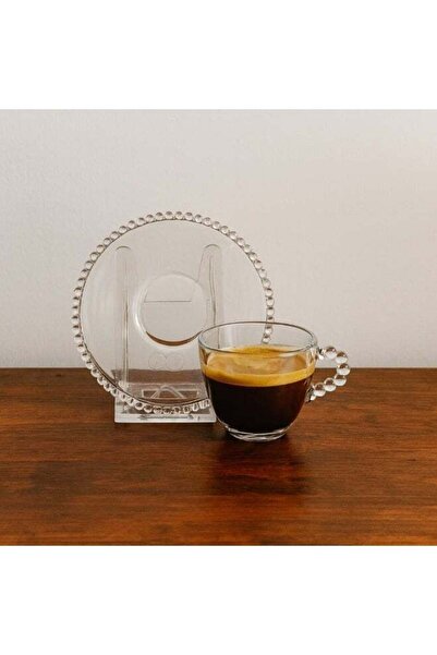 Dania Saudi coffee and espresso cups set, multi-purpose, 6 cups + 6 saucers, ...