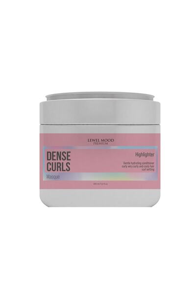 LEVELMOD Dense Curls kıvırcık saçlara özel Care Mask for Curly Hair 350 ML
