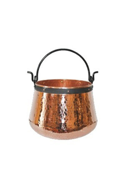 Destilatori Ceaun Traditional, Cupru Masiv, Toarta Fier Forjat, 5 Litri