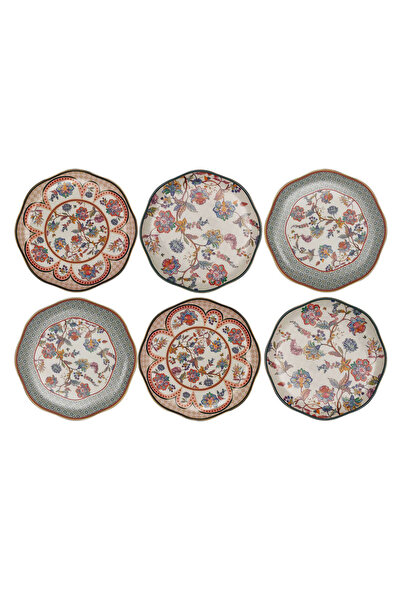 Lucky Art Serenity Bone 27 Cm 6Li Tabak Seti