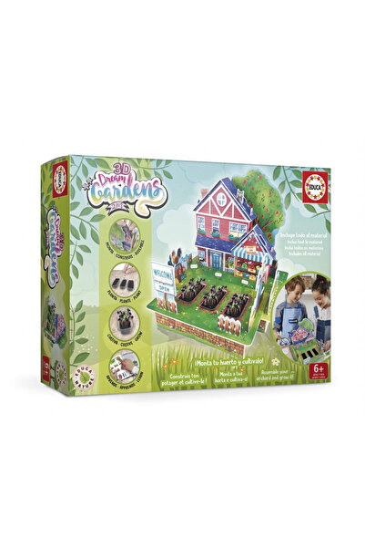 EDUCA 3D Dream Gardens 2in1 Huerto 19470