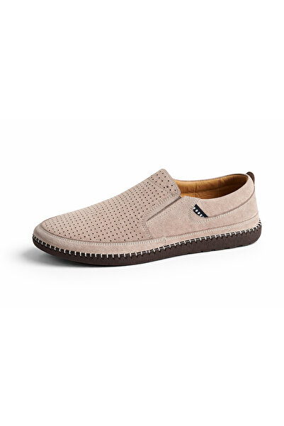 Castle Black Ανδρικά casual παπούτσια Heritage Beige από γνήσιο δέρμα Nubuck