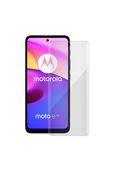 SILKASE Folie pentru Motorola Moto E40, protectie ecran, silicon