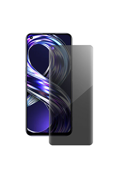 SILKASE Φιλμ ιδιωτικότητας για Realme 8s 5G, προστατευτικό οθόνης, σιλικόνης