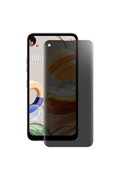 SILKASE Ματ μεμβράνη ιδιωτικότητας για LG K61, προστατευτικό οθόνης, σιλικόνης