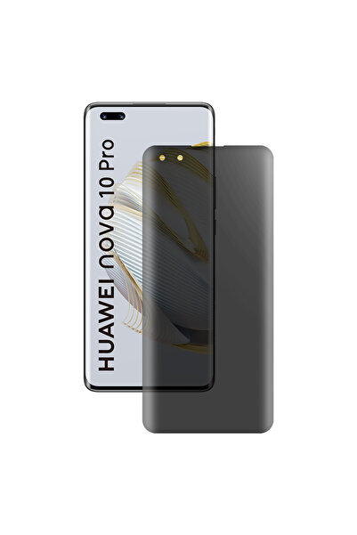 SILKASE Folie privacy mata pentru Huawei Nova 10 Pro, protectie ecran, silicon