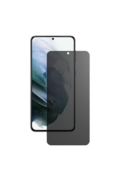 SILKASE Matte privacy film for Samsung S21 Plus, screen protector, silicone