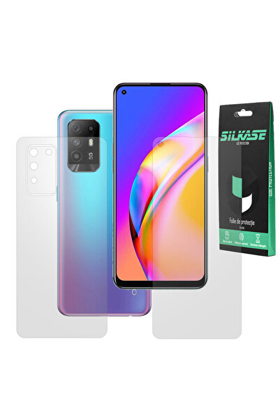 SILKASE Set of 2 matte foils for Oppo A94 5G, phone protection, silicone