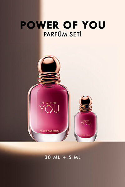 Emporio Armani Power Of You Edp Kadın Parfüm Seti 30 ml 7829999999284