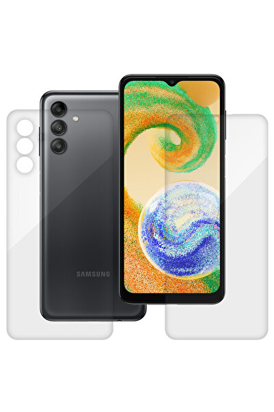 SILKASE Set of 2 foils for Samsung Galaxy A04s, phone protection, silicone