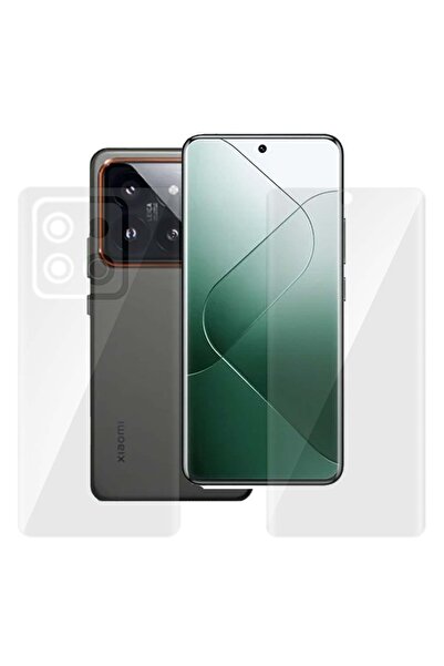 SILKASE Set of 2 foils for Xiaomi 14 Pro, phone protection, silicone