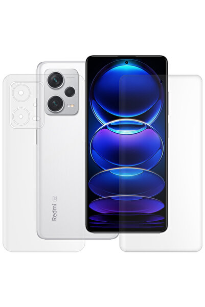 SILKASE Set 2 folii mate pentru Xiaomi Redmi Note 12 Pro Plus, protectie tele...