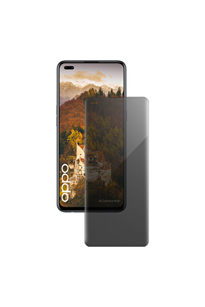 SILKASE Φιλμ ιδιωτικότητας για Oppo Reno 4 Lite, προστατευτικό οθόνης, σιλικόνης