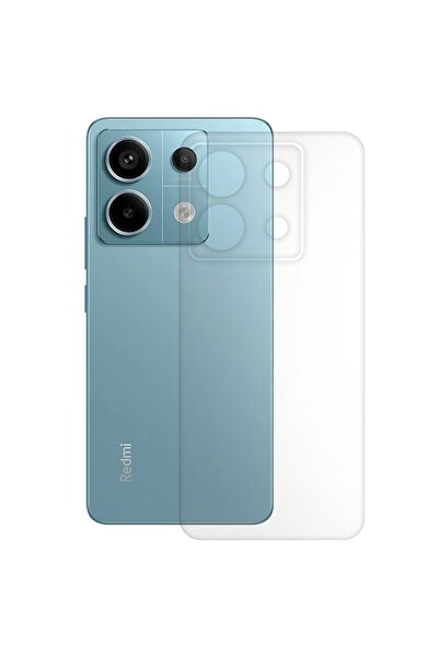 SILKASE Ματ μεμβράνη πλάτης για Xiaomi Redmi Note 13, προστασία πλάτης, σιλικόνη