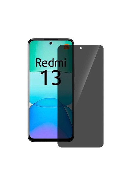 SILKASE Φιλμ ιδιωτικότητας για Xiaomi Redmi 13, προστατευτικό οθόνης, σιλικόνη