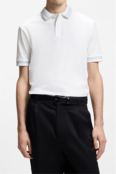 BOSS H Phillipson 202 Erkek Polo Yaka T-Shirt Beyaz
