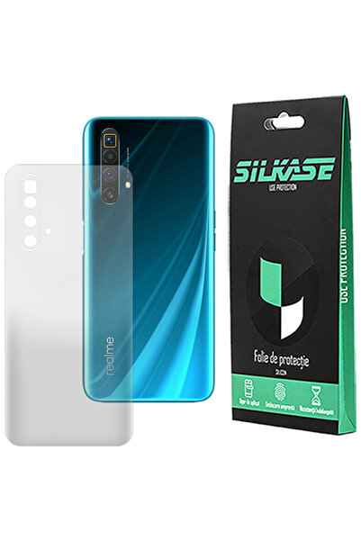 SILKASE Ματ μεμβράνη πλάτης για Realme X3 SuperZoom, προστασία πλάτης, σιλικόνη