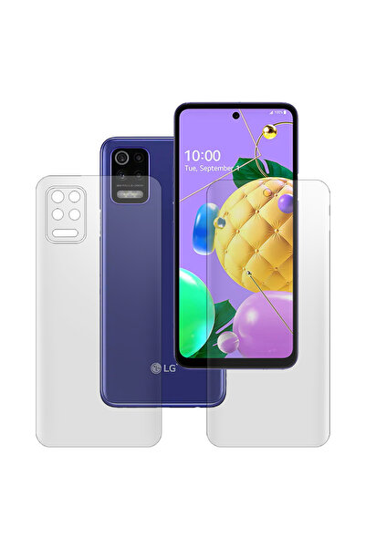 SILKASE Set of 2 matte films for LG K52, phone protection, silicone