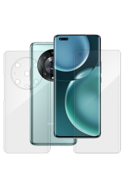 SILKASE Σετ 2 προστατευτικών μεμβρανών για HONOR Magic 4 Pro, προστασία τηλεφ...