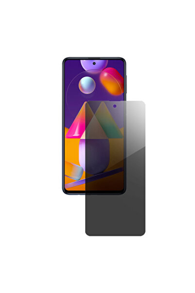 SILKASE Privacy film for Samsung M31S, screen protector, silicone