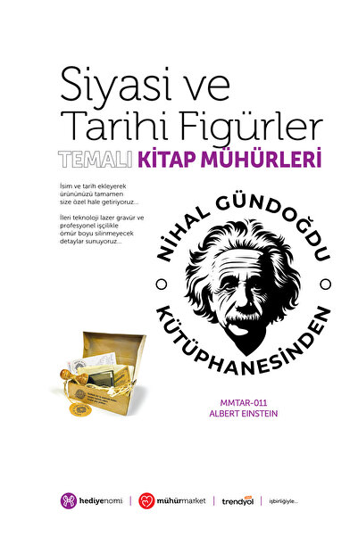 HEDİYENOMİ MühürMarket > ختم كتاب ألبرت أينشتاين - إكليبريس - ختم كتاب > MMTA...