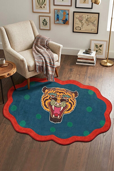Shaleo Decorative Carpet, Washable, Non-Slip Base Djth Living Room Carpet Kitchen Carpet Runner