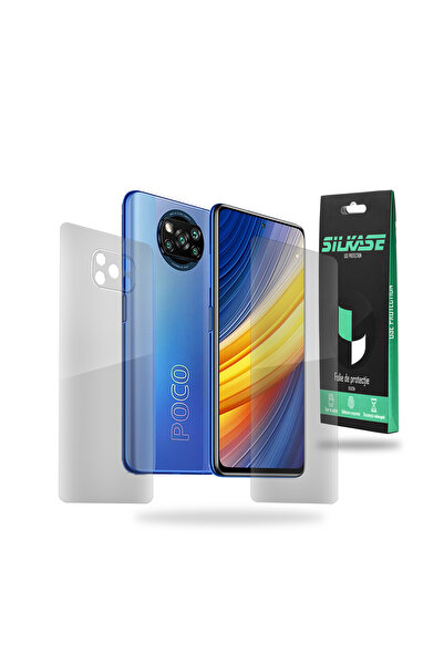 SILKASE Σετ 2 προστατευτικών μεμβρανών για Xiaomi Poco X3 Pro, προστασία τηλε...