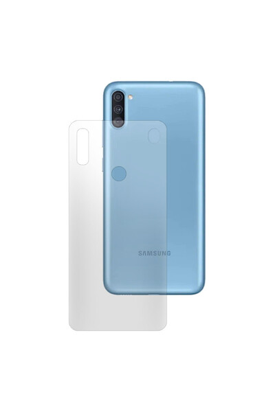 SILKASE Set of 2 matte films for Samsung M11, phone protection, silicone