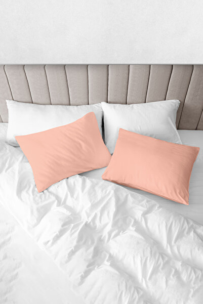 Monolisse 100% Organic Cotton Akfil Pillowcase Set of 2 - 50X70 cm Vanilla