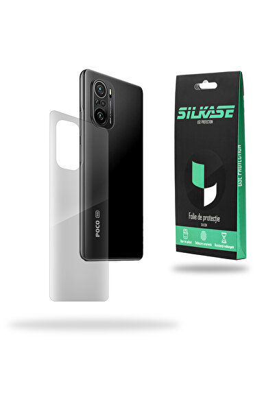 SILKASE Θήκη πλάτης για Xiaomi Poco F3, προστασία πλάτης, σιλικόνη