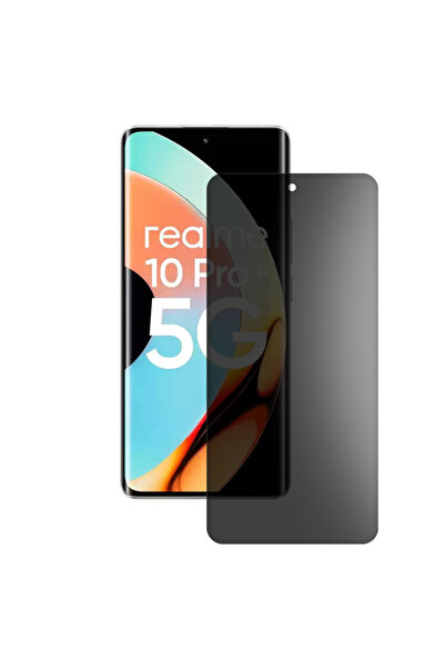 SILKASE Folie privacy mata pentru Realme 10 Pro Plus, protectie ecran, silicon