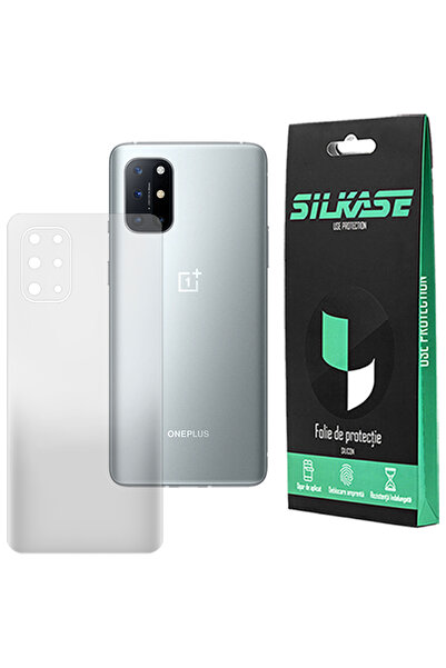 SILKASE Folie spate mata pentru OnePlus 8T, protectie spate, silicon