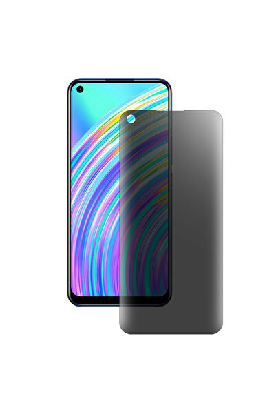 SILKASE Ματ μεμβράνη ιδιωτικότητας για Realme C17, προστατευτικό οθόνης, σιλι...