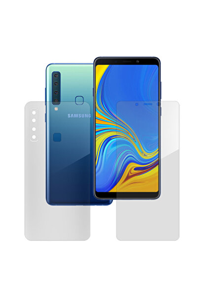 SILKASE Set of 2 foils for Samsung A9 (2018), phone protection, silicone