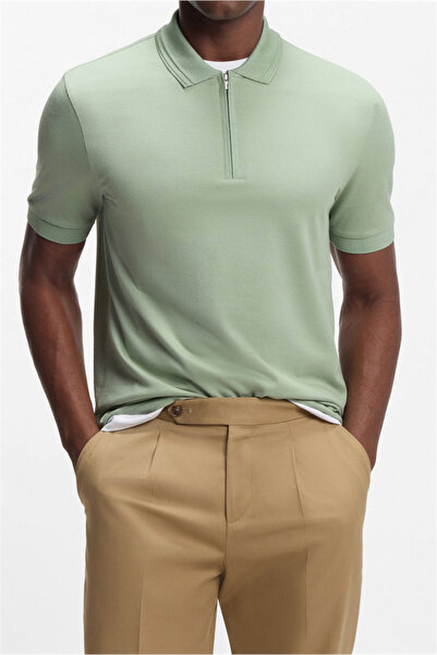 BOSS H Paras 70 Erkek Polo Yaka T-Shirt Yeşil